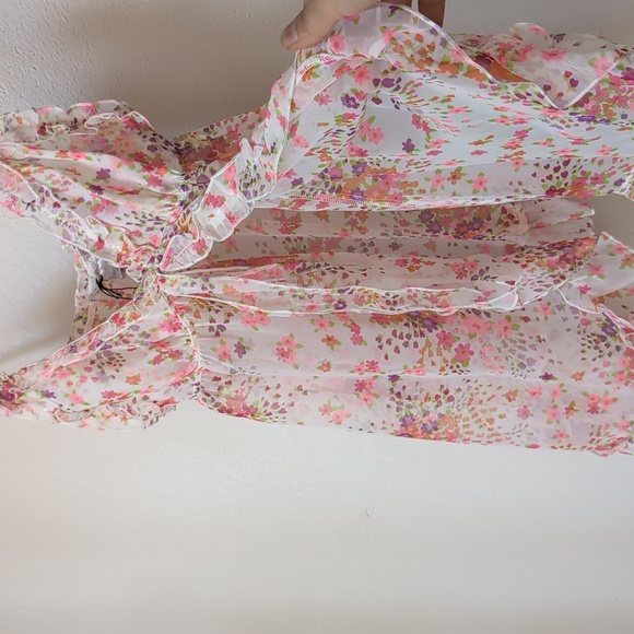 NWT Victoria's Secret Floral Babydoll Slip, Medium - Picture 4 of 9